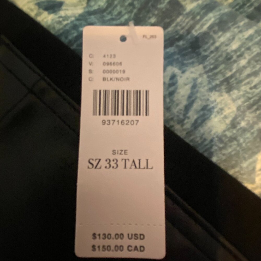 The Colette Cropped Wide-Leg Pants by Maeve: Merrick White Faux-Leather Pocket E - Picture 11 of 15